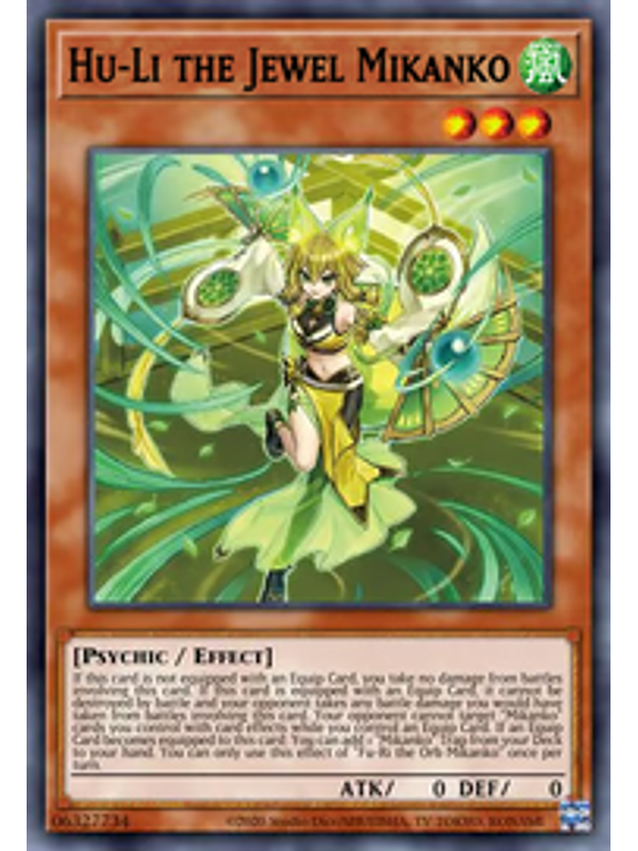 Hu-Li the Jewel Mikanko - CYAC-EN019 - Common 1st Edition 1