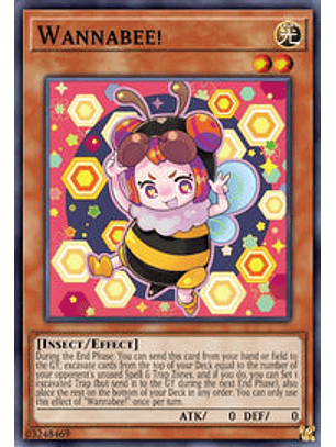 Wannabee! - CYAC-EN031 - Super Rare 1st Edition