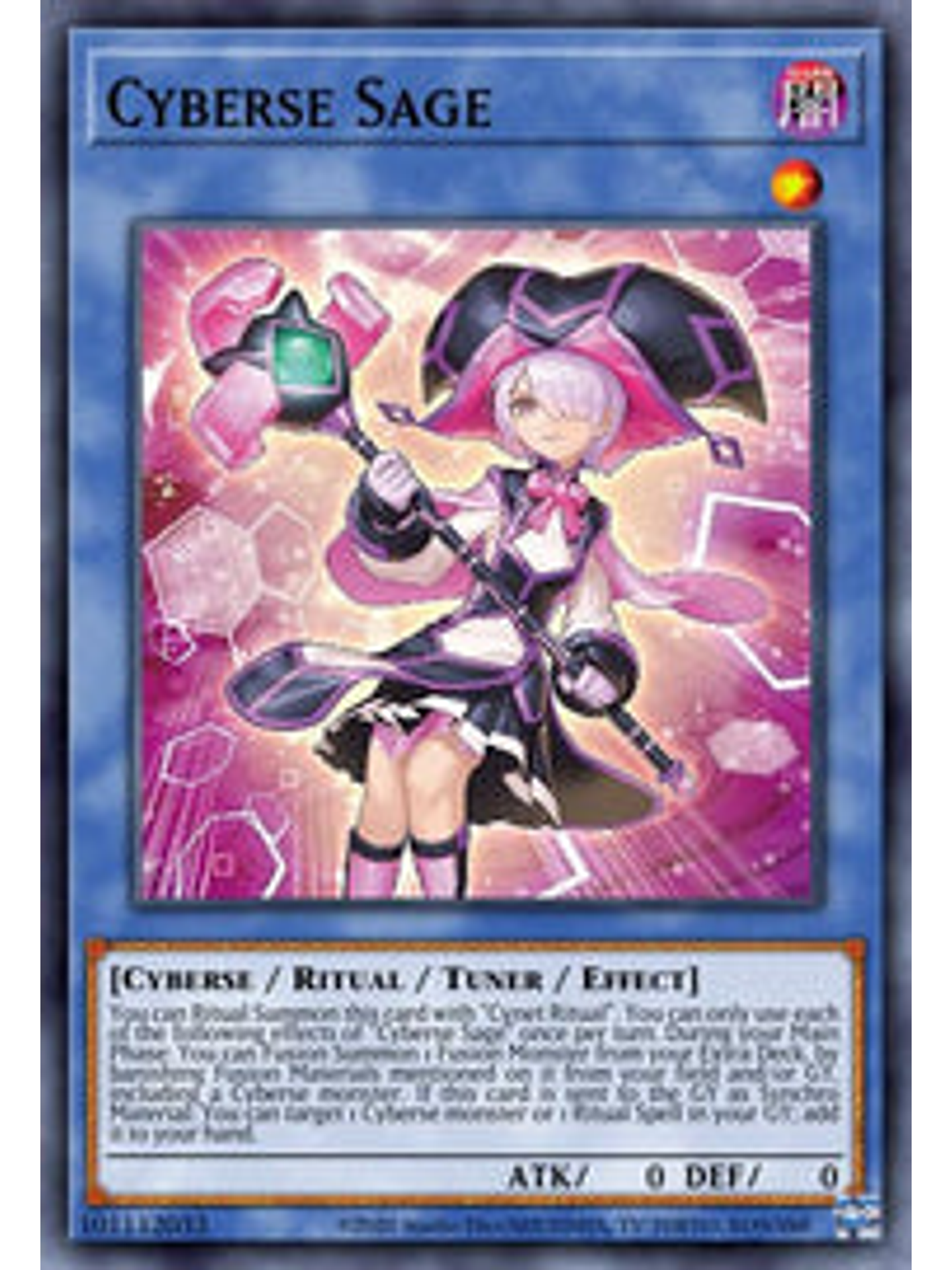 Cyberse Sage - CYAC-EN033 - Common 1st Edition 1