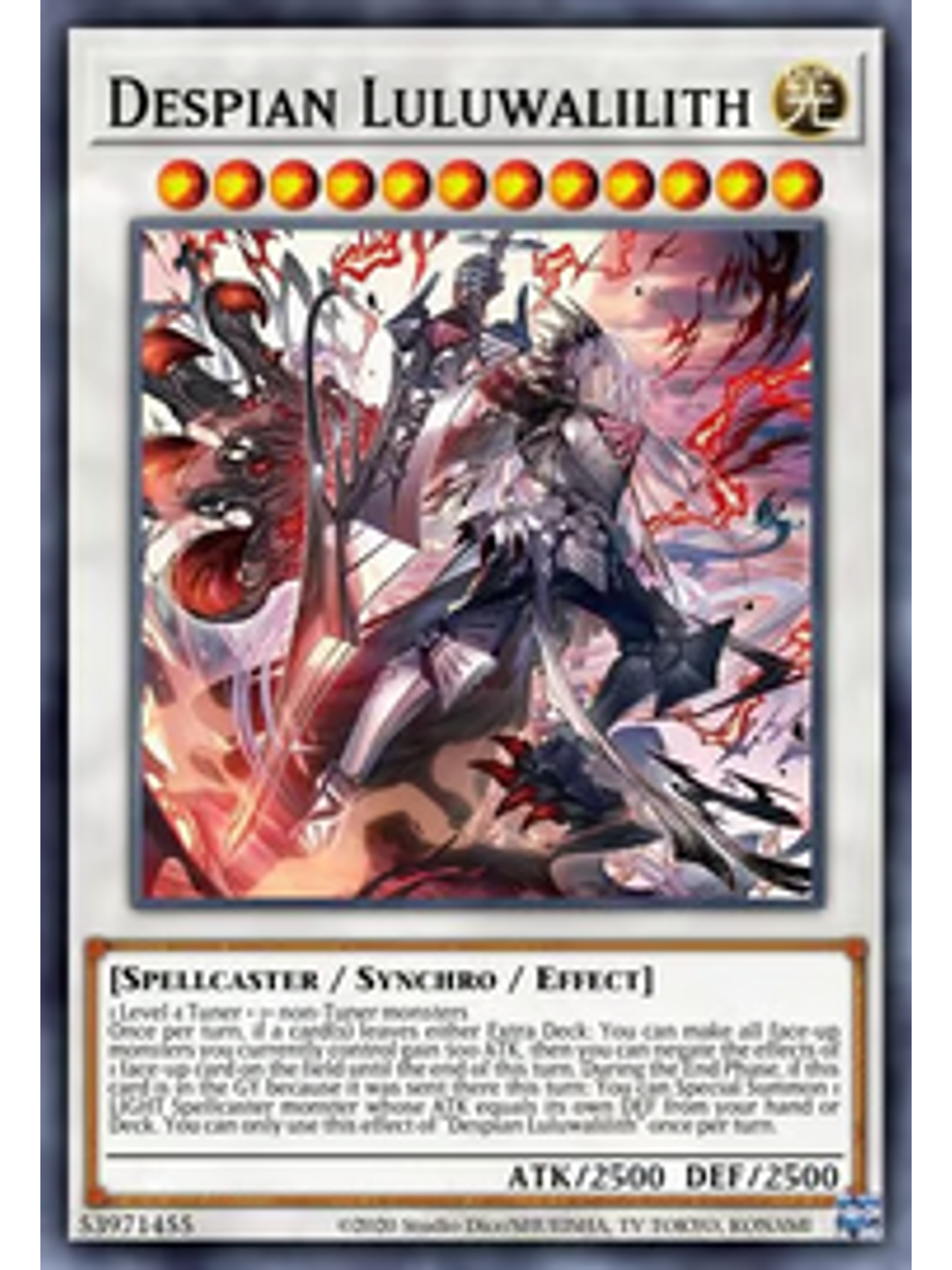 Despian Luluwalilith - CYAC-EN042 - Secret Rare 1st Edition 1