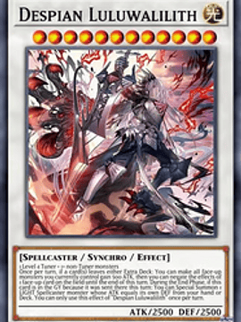 Despian Luluwalilith - CYAC-EN042 - Secret Rare 1st Edition