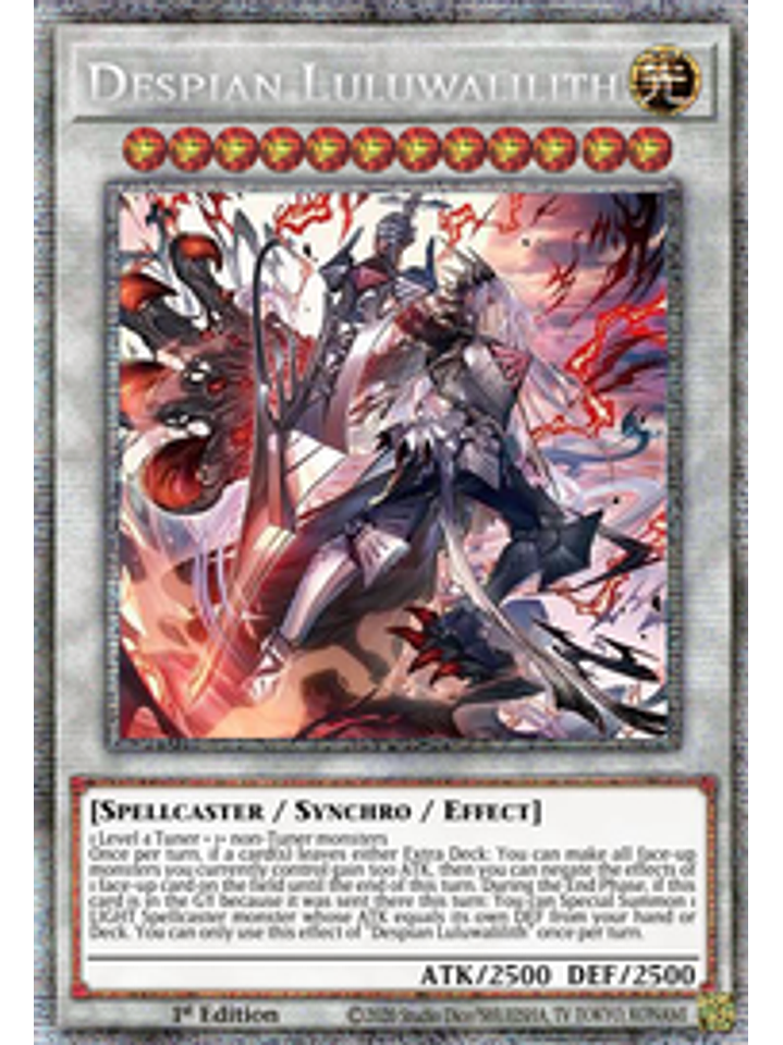 Despian Luluwalilith - CYAC-EN042 - Starlight Rare 1st Edition 1