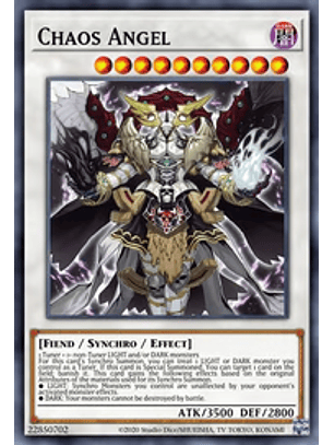 Chaos Angel - CYAC-EN044 - Secret Rare 1st Edition