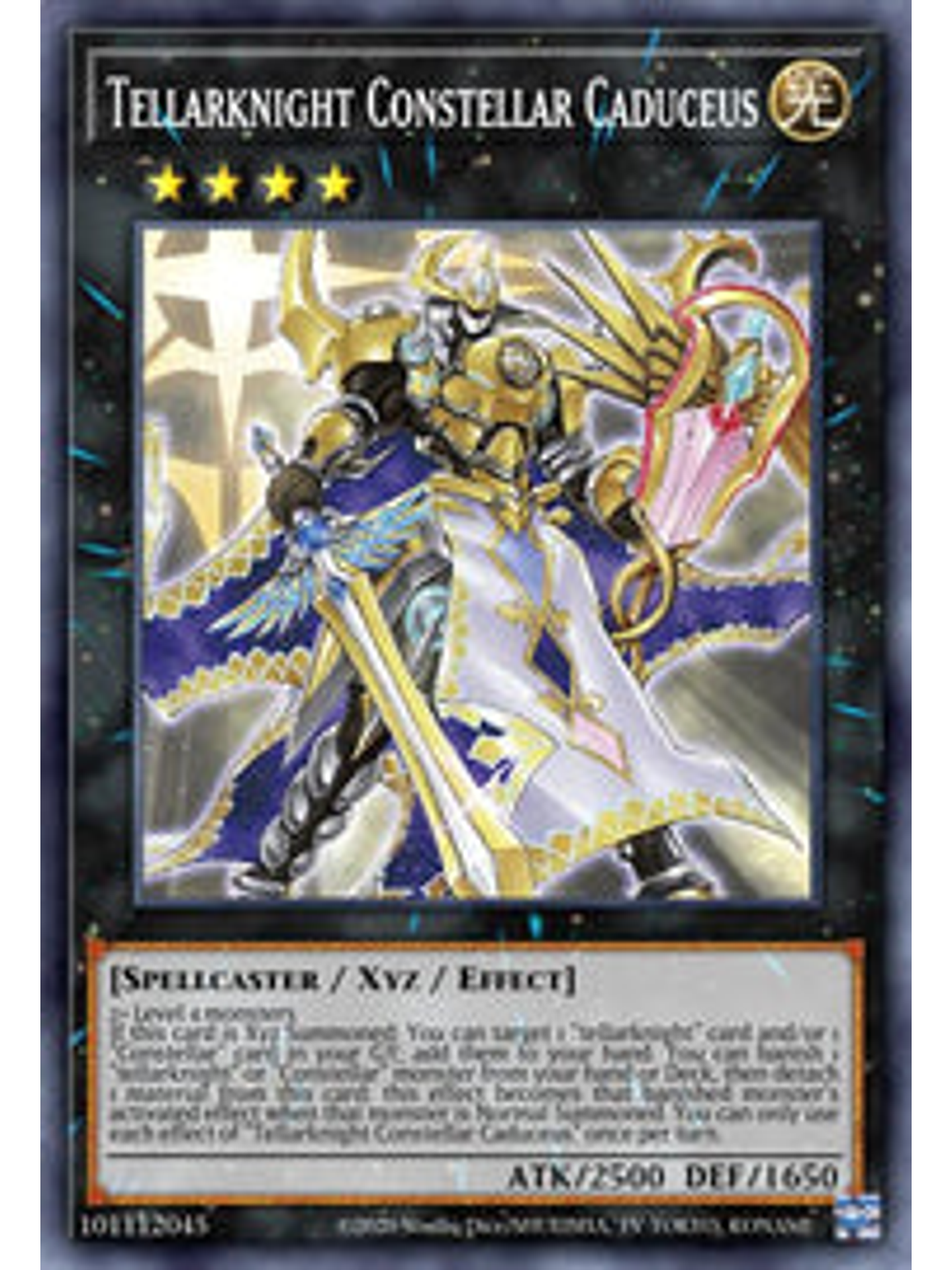 Tellarknight Constellar Caduceus - CYAC-EN045 - Ultra Rare 1st Edition 1