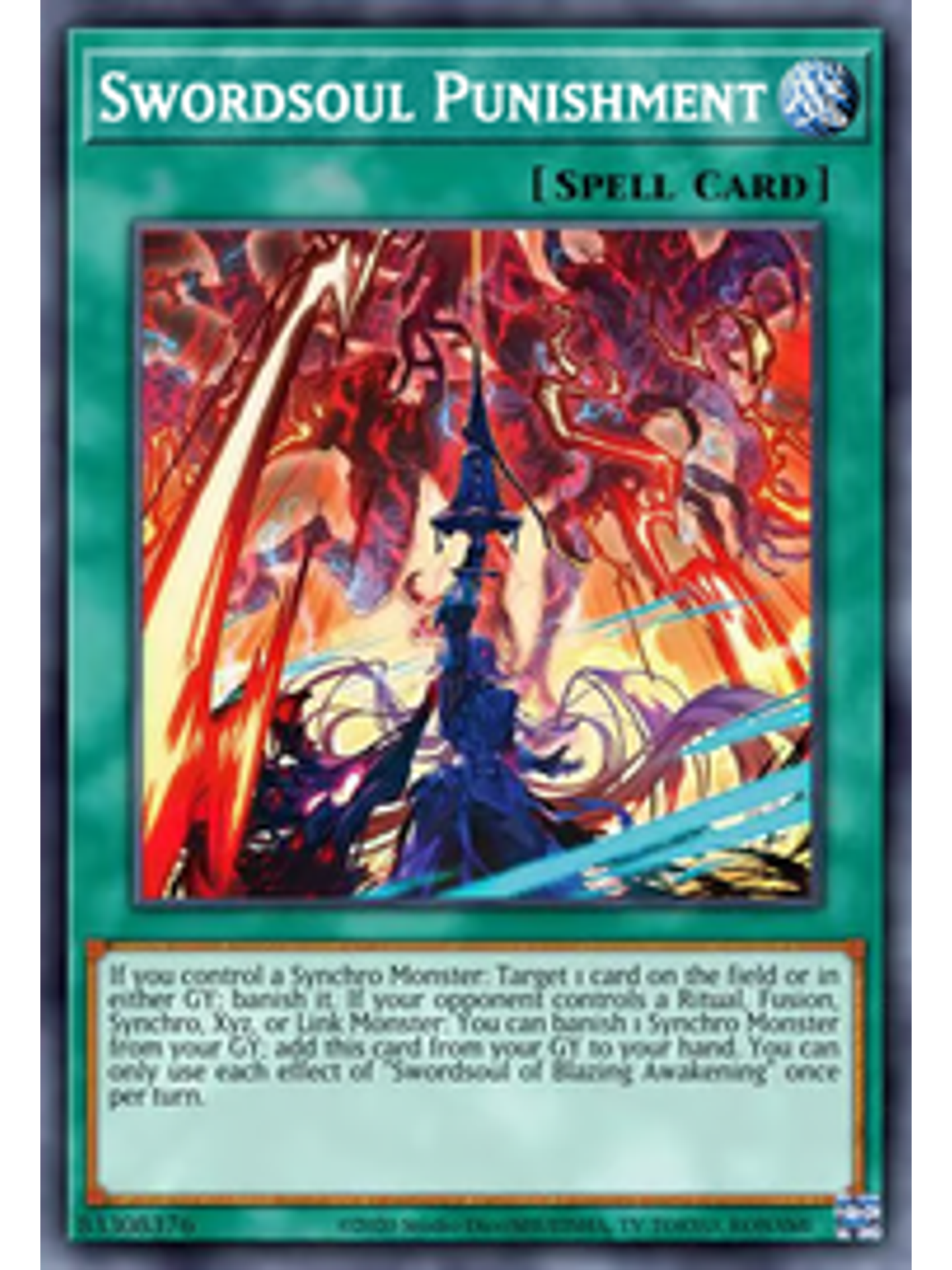 Swordsoul Punishment - CYAC-EN052 - Common 1st Edition 1