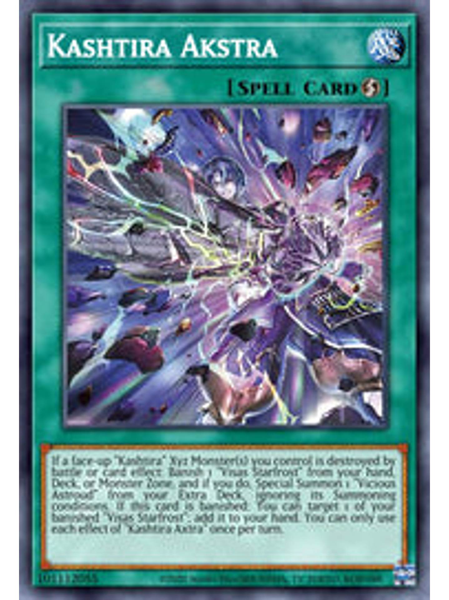 Kashtira Akstra - CYAC-EN055 - Common 1st Edition 1