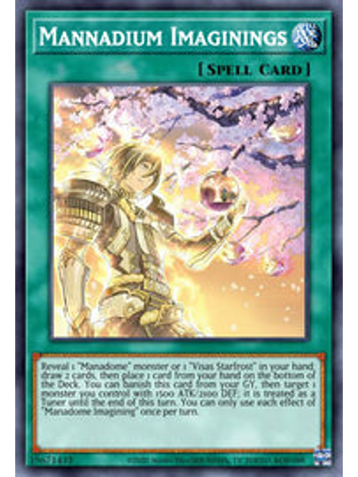 Mannadium Imaginings - CYAC-EN056 - Common 1st Edition 1