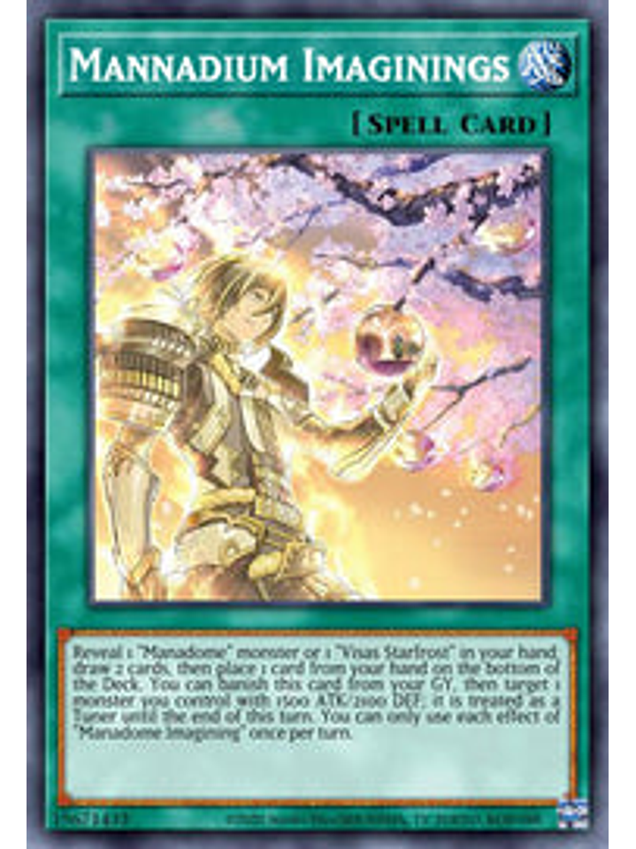 Mannadium Imaginings - CYAC-EN056 - Common 1st Edition 1