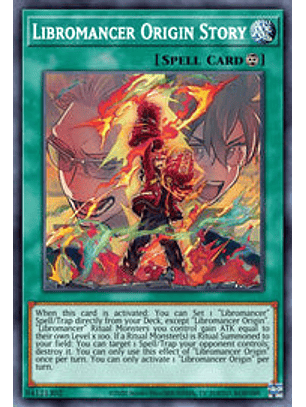 Libromancer Origin Story - CYAC-EN063 - Ultra Rare 1st Edition