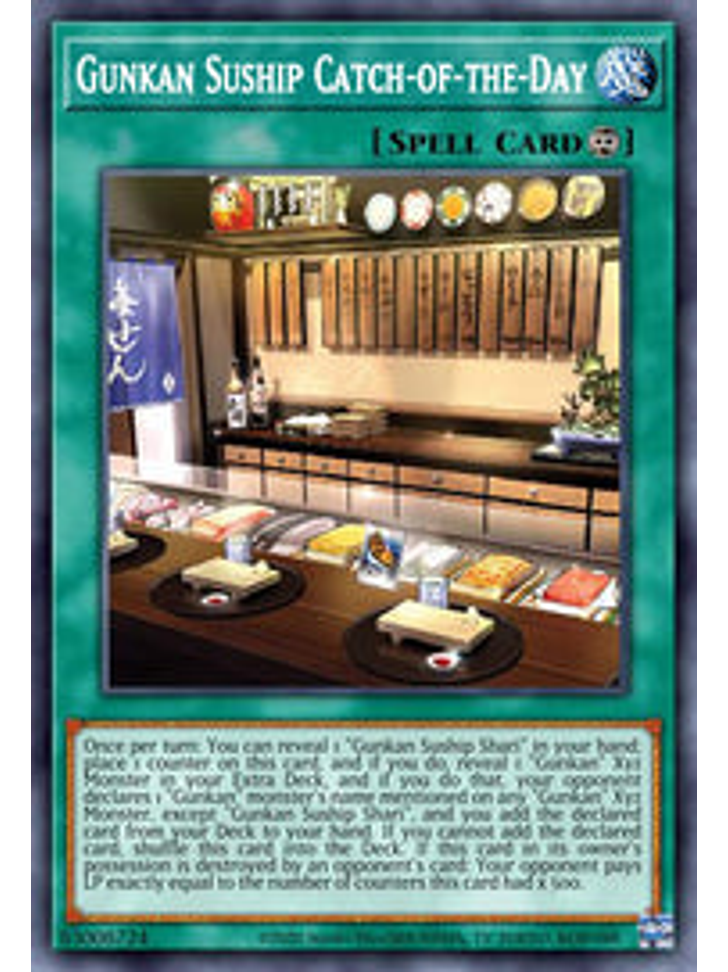 Gunkan Suship Catch-of-the-Day - CYAC-EN066 - Common 1st Edition 1