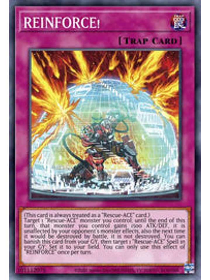 REINFORCE! - CYAC-EN075 - Common 1st Edition 1