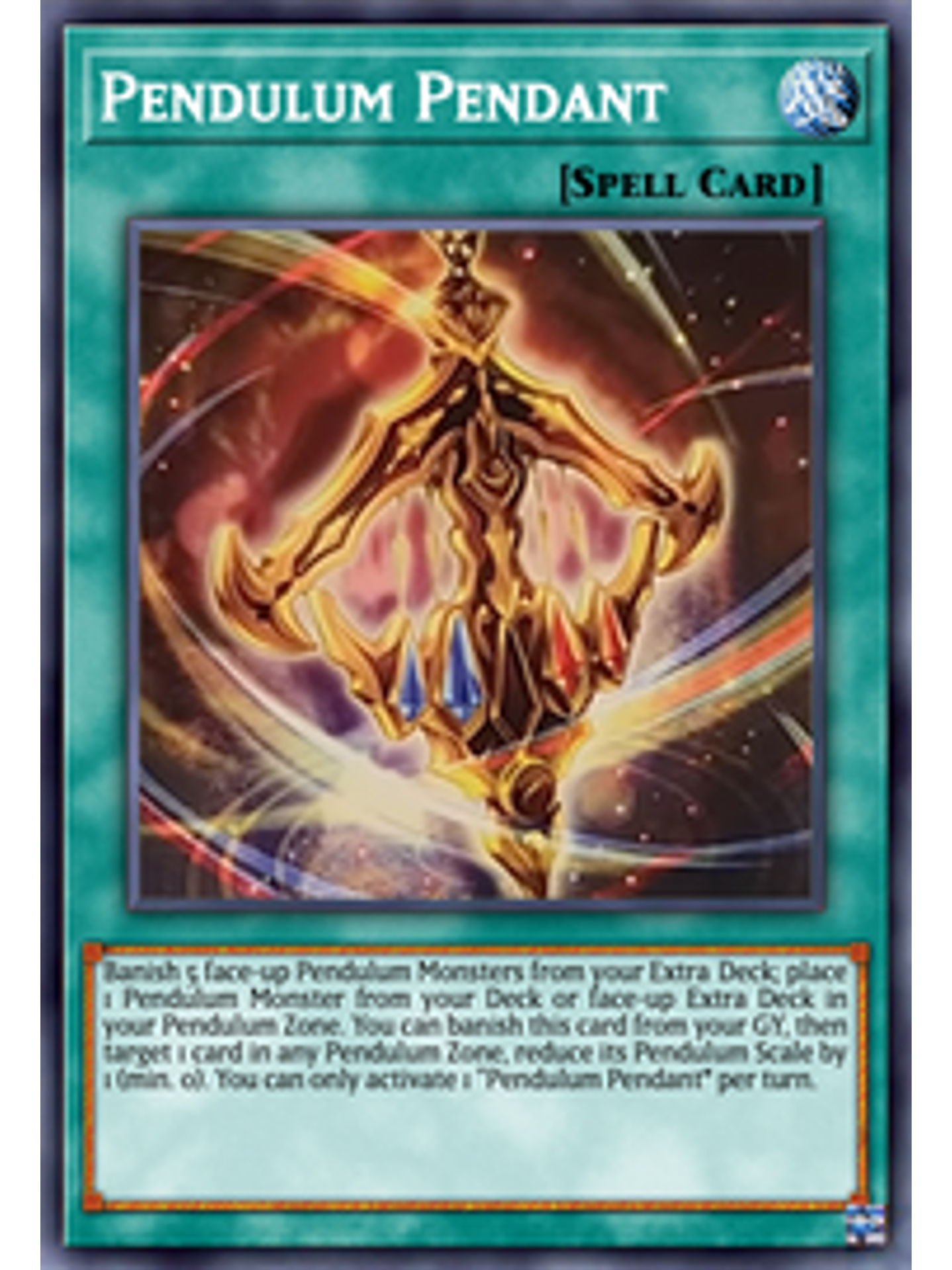 Pendulum Pendant - CYAC-EN084 - Common 1st Edition 1