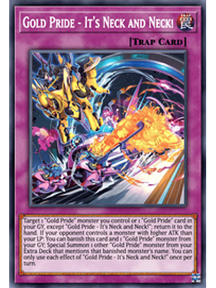 Gold Pride - It's Neck and Neck! - CYAC-EN092 - Common 1st Edition