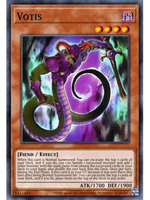 Votis - CYAC-EN094 - Super Rare 1st Edition