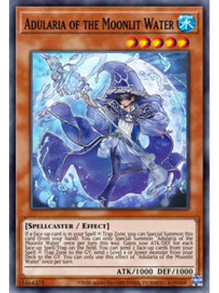 Adularia of the June Moon - CYAC-EN095 - Super Rare 1st Edition 1