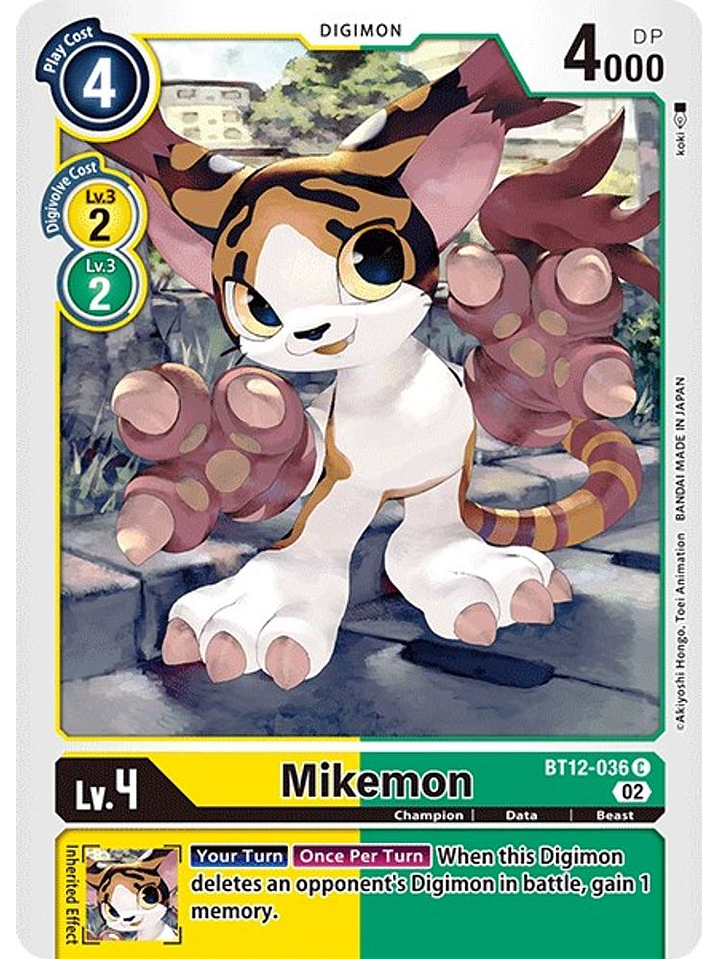 BT12-036 C Mikemon  1