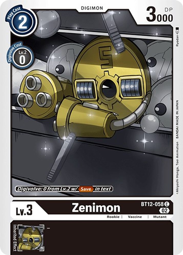 BT12-058 C Zenimon 
