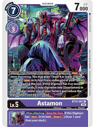 BT12-081 U Astamon 