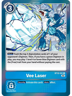 BT12-101 R Vee Laser 