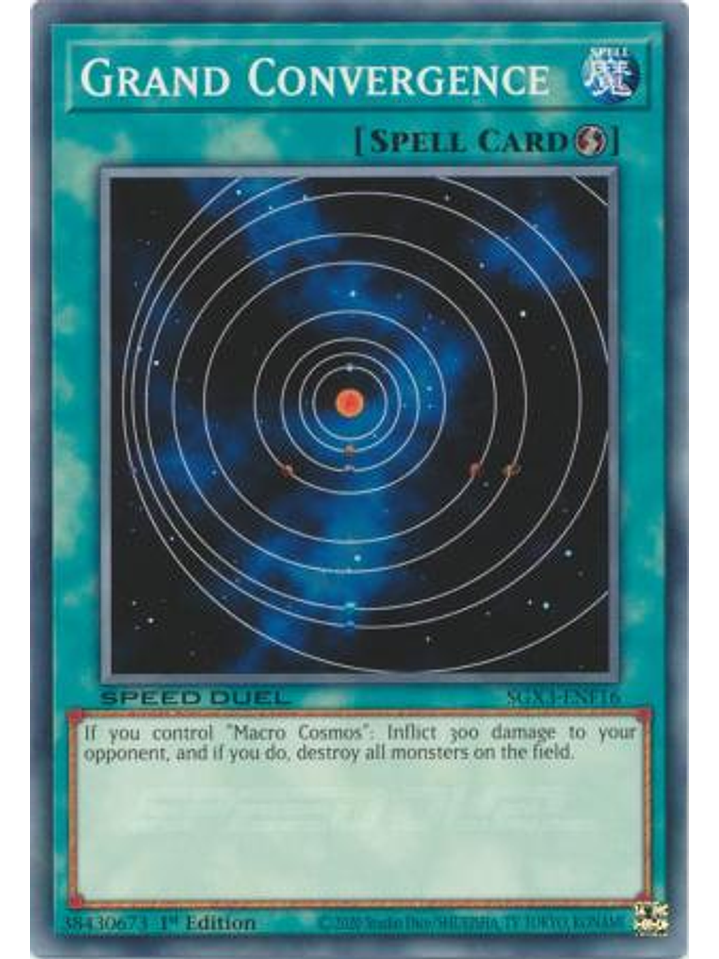 Grand Convergence - SGX3-ENF16 - Common 1st Edition 1
