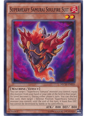 Superheavy Samurai Soulfire Suit - NECH-EN010 - Common Unlimited