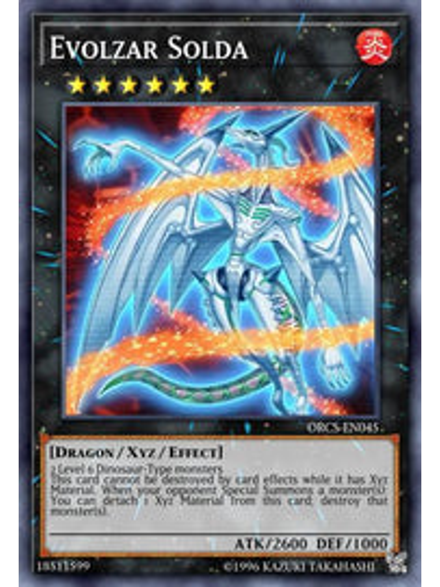 Evolzar Solda - WISU-EN015 - Rare 1st Edition 1