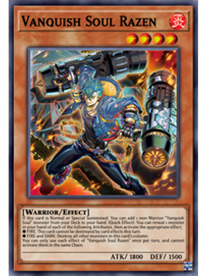 Vanquish Soul Razen - WISU-EN016 - Ultra Rare 1st Edition 1