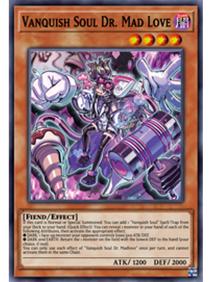 Vanquish Soul Dr. Mad Love - WISU-EN019 - Ultra Rare 1st Edition 1
