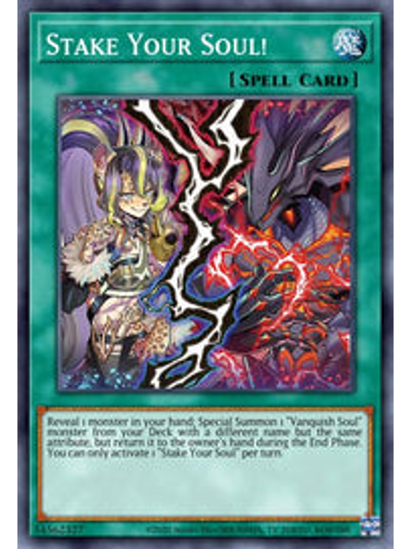 Stake your Soul! - WISU-EN023 - Ultra Rare 1st Edition 1