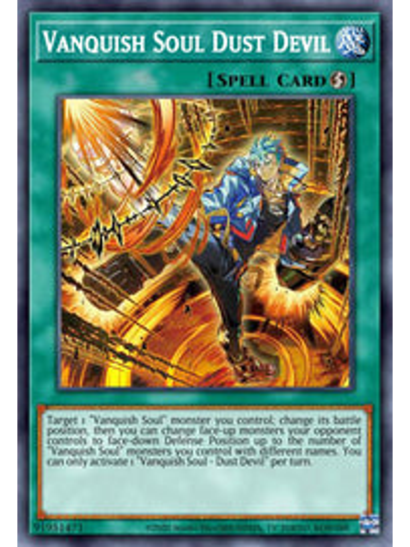 Vanquish Soul Dust Devil - WISU-EN024 - Super Rare 1st Edition 1