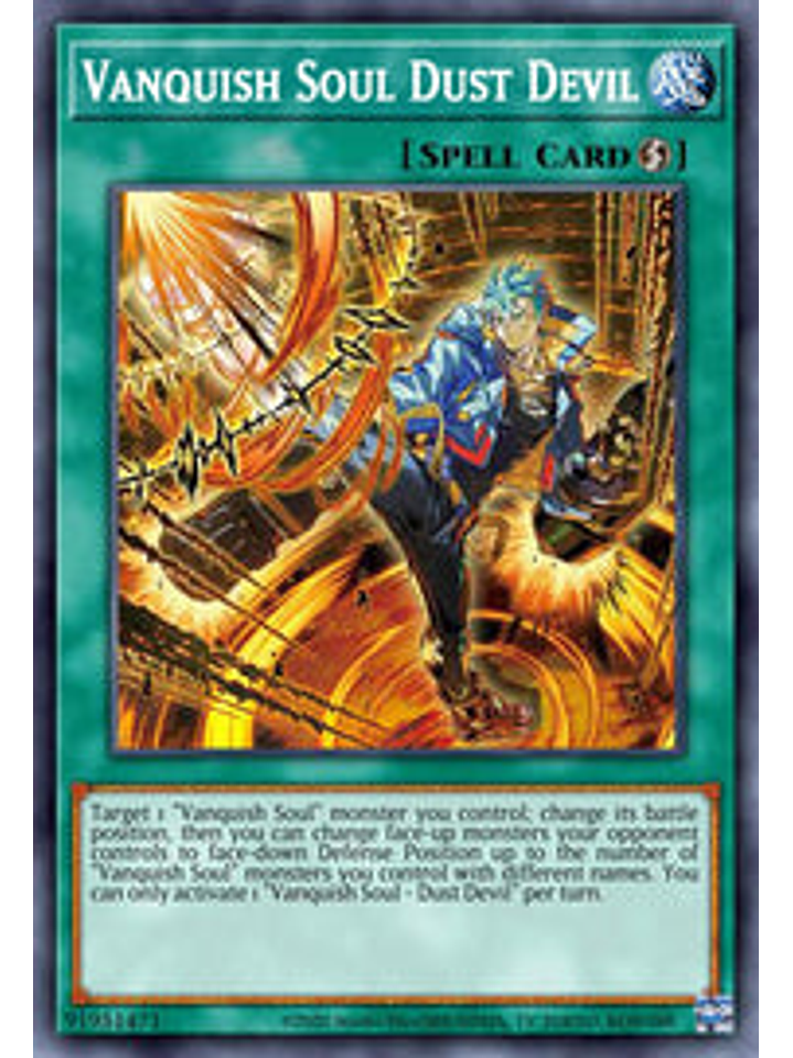 Vanquish Soul Dust Devil - WISU-EN024 - Super Rare 1st Edition 1