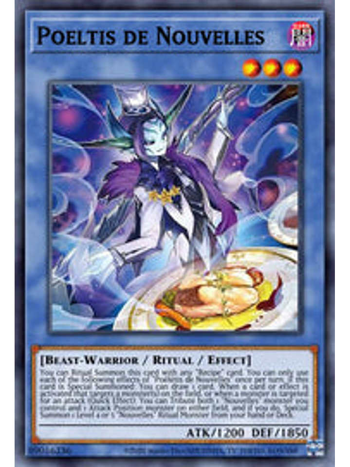 Poeltis de Nouvelles - WISU-EN031 - Super Rare 1st Edition 1