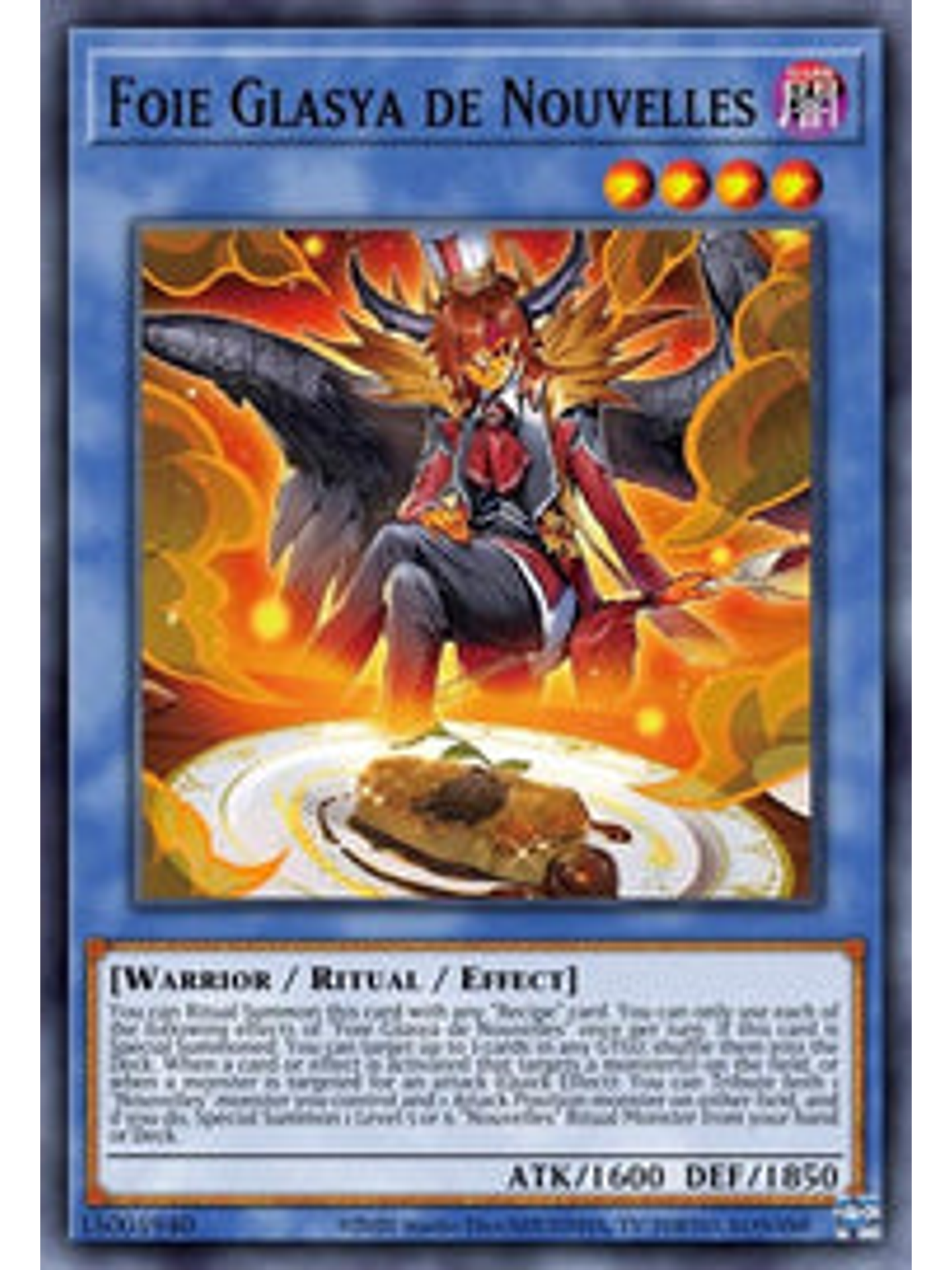 Foie Glasya de Nouvelles - WISU-EN032 - Super Rare 1st Edition 1