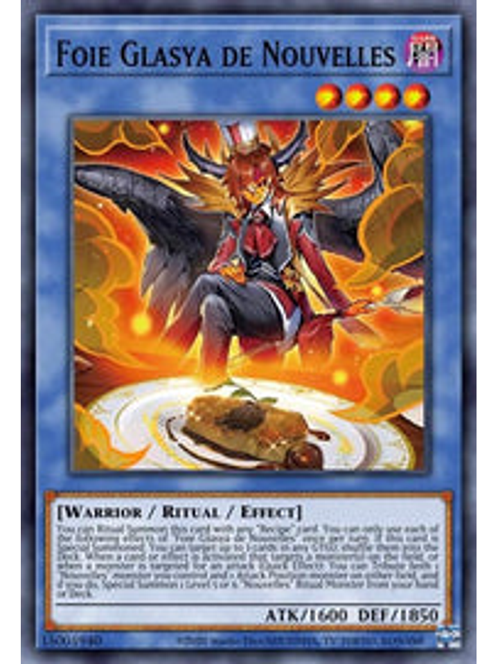 Foie Glasya de Nouvelles - WISU-EN032 - Super Rare 1st Edition 1