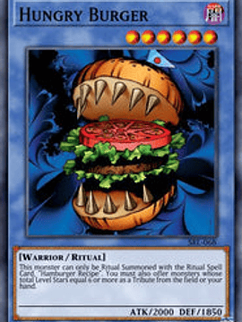 Hungry Burger - WISU-EN041 - Super Rare 1st Edition