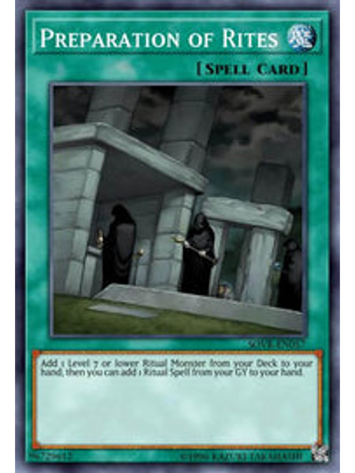 Preparation of Rites - WISU-EN045 - Rare 1st Edition 1