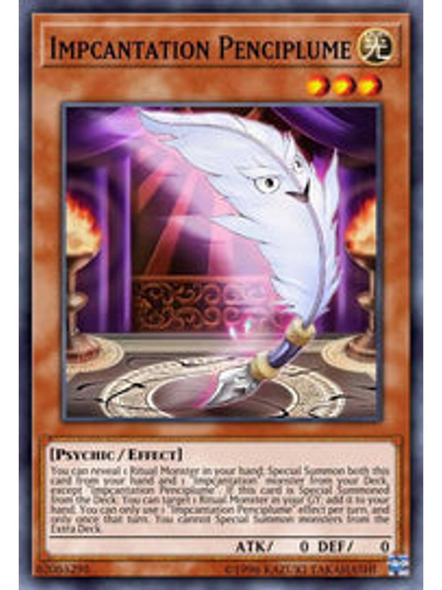 Impcantation Penciplume - WISU-EN048 - Rare 1st Edition 1