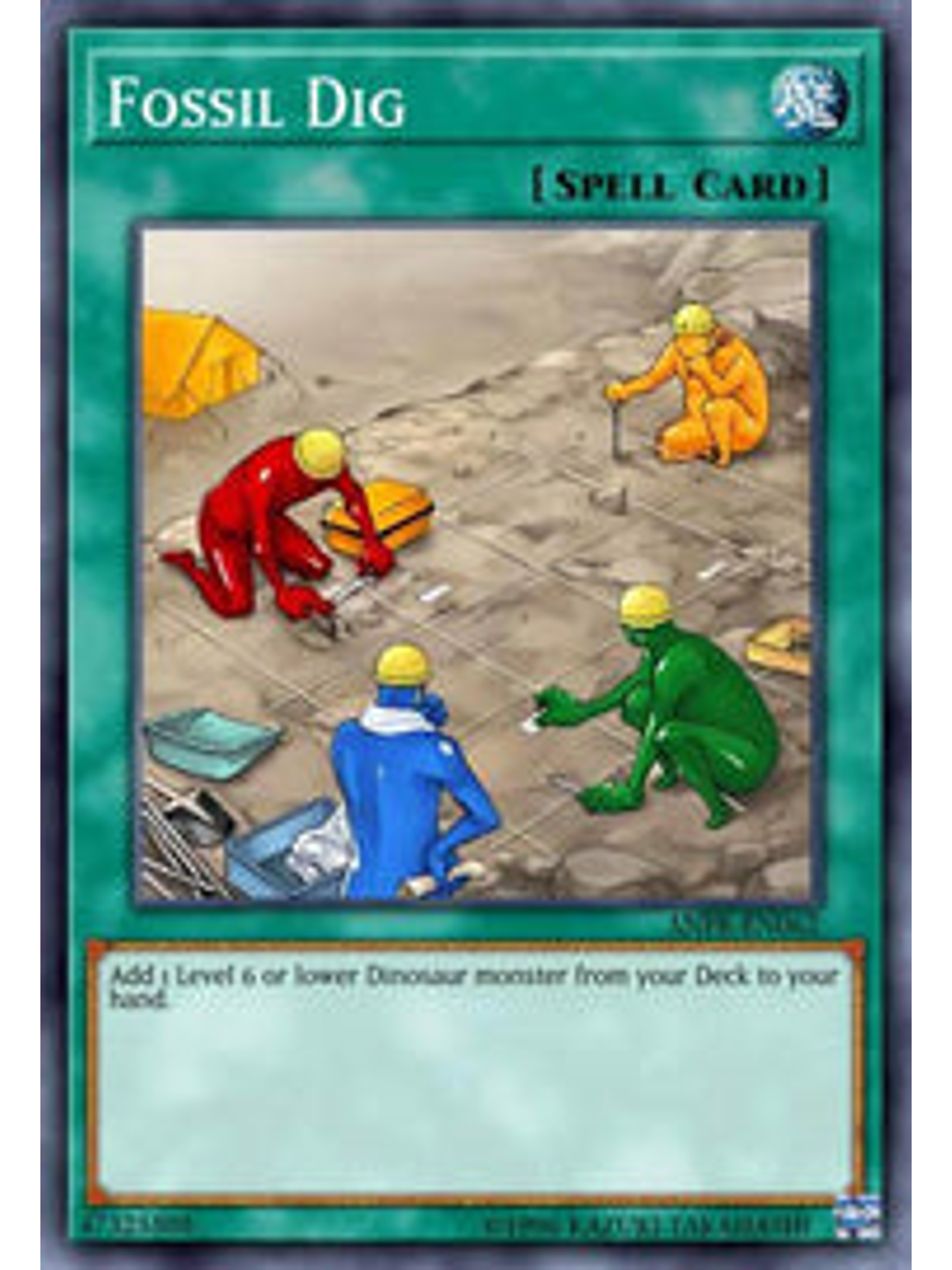 Fossil Dig - WISU-EN055 - Rare 1st Edition 1