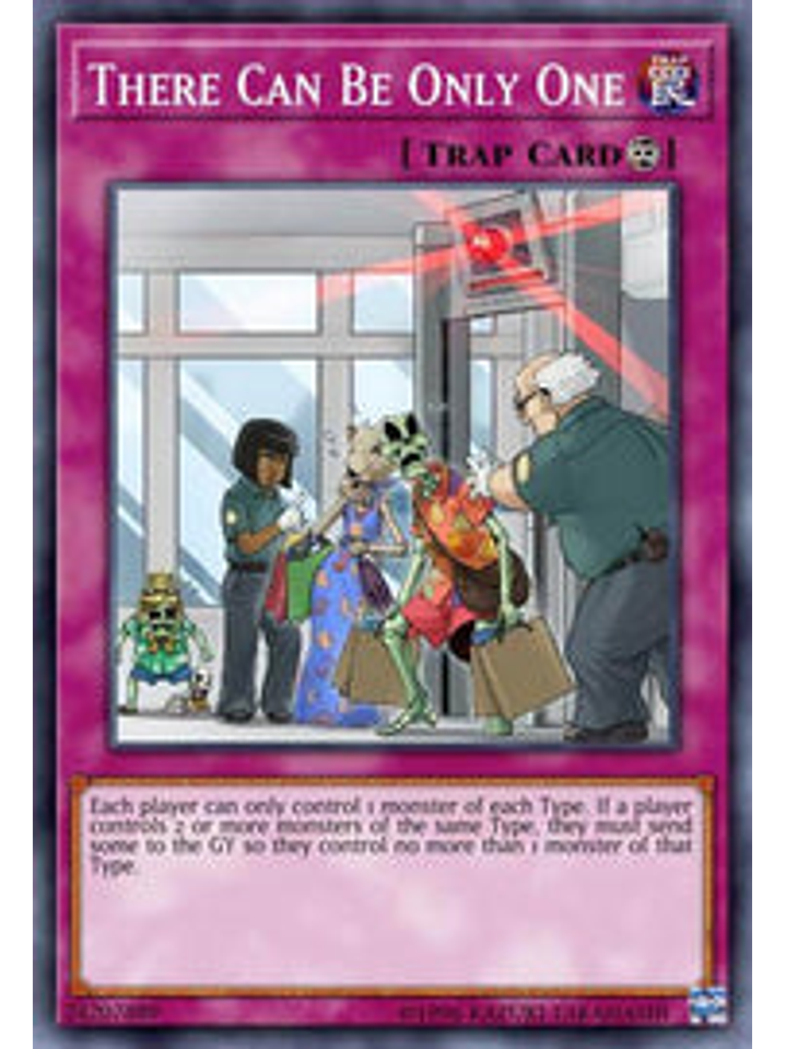 There Can Be Only One - WISU-EN060 - Rare 1st Edition 1