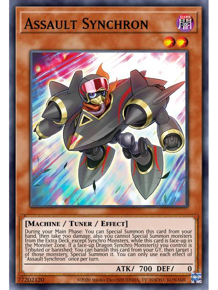 Assault Synchron - BLMR-EN003 - Secret Rare 1st Edition 1