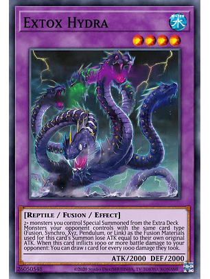 Extox Hydra - BLMR-EN007 - Secret Rare 1st Edition