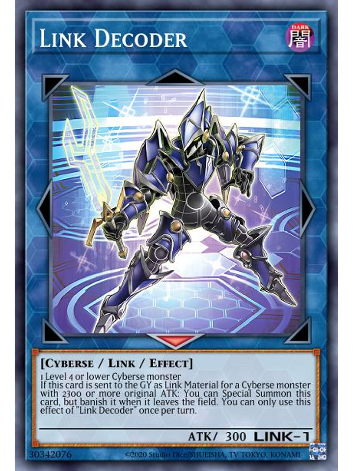 Link Decoder - BLMR-EN013 - Ultra Rare 1st Edition 1