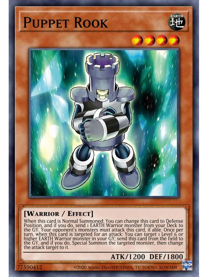 Puppet Rook - BLMR-EN016 - Ultra Rare 1st Edition 1
