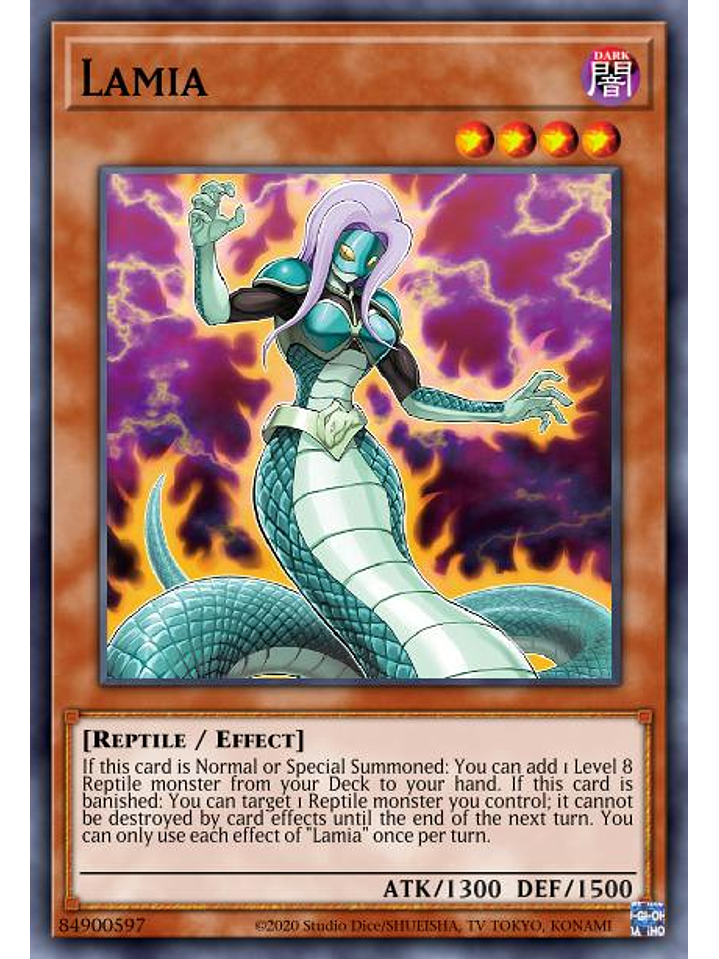 Lamia - BLMR-EN021 - Ultra Rare 1st Edition 1