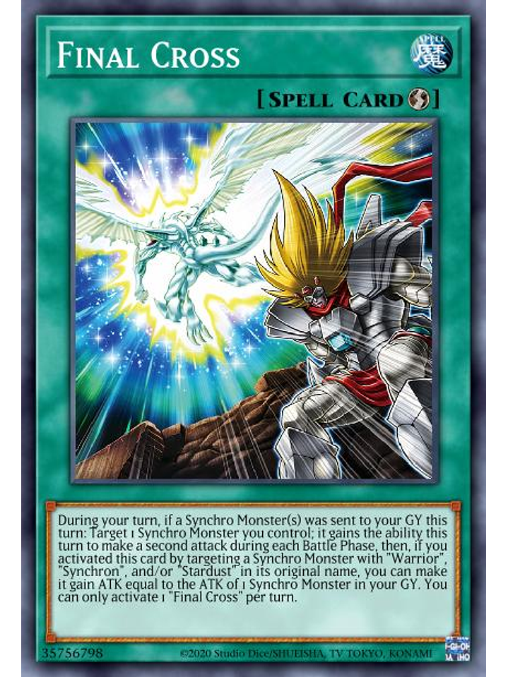 Final Cross - BLMR-EN041 - Ultra Rare 1st Edition 1