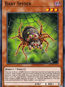 Baby Spider - BLMR-EN045 - Ultra Rare 1st Edition