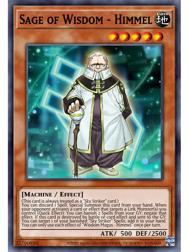 Sage of Wisdom - Himmel - BLMR-EN050 - Ultra Rare 1st Edition 1