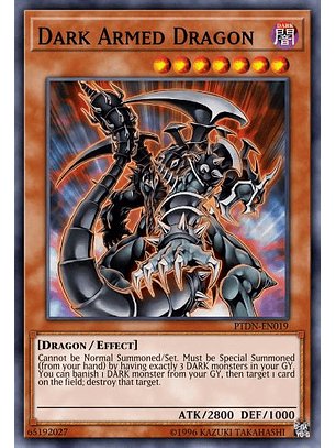 Dark Armed Dragon - BLMR-EN054 - Quarter Century Rare 1st Edition