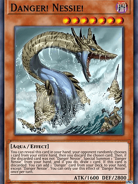 Danger! Nessie! - BLMR-EN059 - Secret Rare 1st Edition