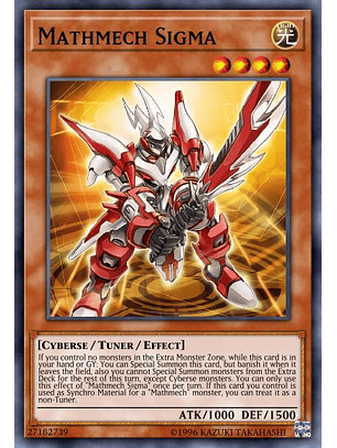 Mathmech Sigma - BLMR-EN060 - Ultra Rare 1st Edition